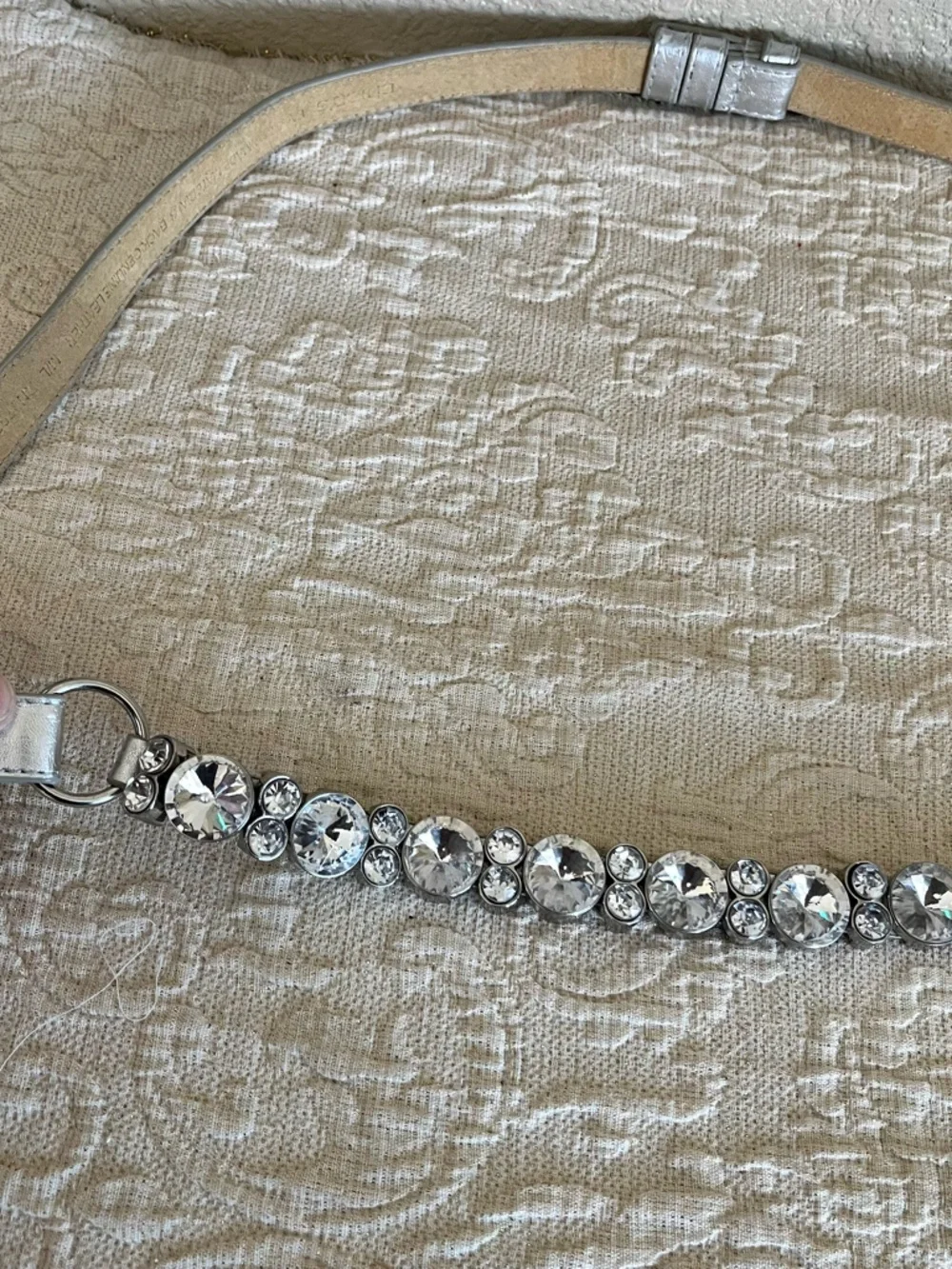 Chico’s Janelle Bling Belt Size M/L